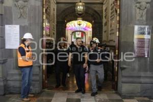 SIMULACRO SISMO . ADÁN DOMÍNGUEZ