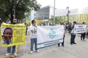 MANIFESTACIÓN . TRABAJADORES HNP