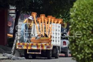TLAXCALA . REPARACIÓN SEMÁFOROS