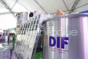 TLAXCALA . ENTREGA DE DESPENSAS DIF