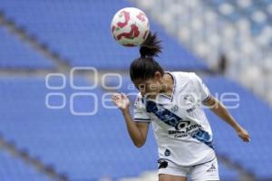 FÚTBOL FEMENIL . PUEBLA VS NECAXA