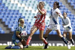 FÚTBOL FEMENIL . PUEBLA VS NECAXA