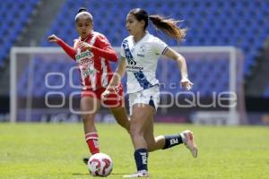 FÚTBOL FEMENIL . PUEBLA VS NECAXA