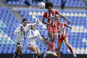 FÚTBOL FEMENIL . PUEBLA VS NECAXA
