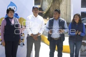 SAN ANDRÉS CHOLULA . ENTREGA DE OBRA