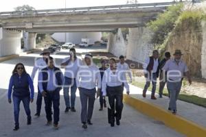 SAN ANDRÉS CHOLULA . ENTREGA DE OBRA