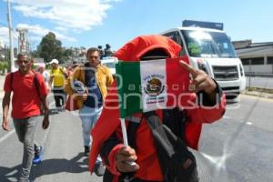 TLAXCALA . CARAVANA MIGRANTE