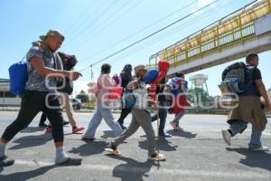 TLAXCALA . CARAVANA MIGRANTE