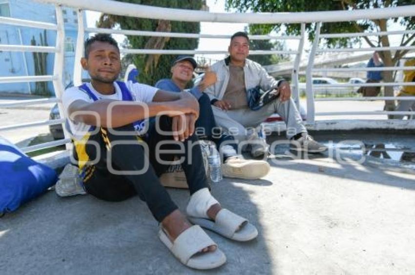 TLAXCALA . CARAVANA MIGRANTE