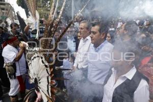 ZÓCALO . ALFOMBRA MONUMENTAL