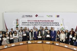 GOBIERNO ESTATAL . PREMIO DE CONTRALORÍA