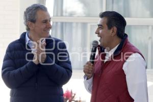 GOBIERNO ESTATAL . INAUGURACIÓN TECHADO