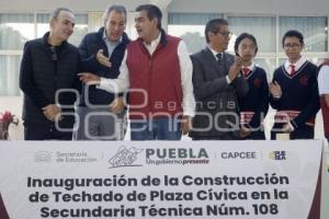 GOBIERNO ESTATAL . INAUGURACIÓN TECHADO