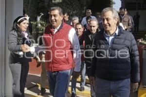 GOBIERNO ESTATAL . INAUGURACIÓN TECHADO