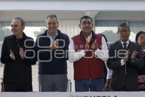 GOBIERNO ESTATAL . INAUGURACIÓN TECHADO
