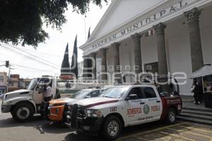 PANTEÓN MUNICIPAL . OPERATIVO VIAL