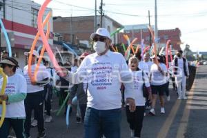 TLAXCALA . CAMINATA POR LA SALUD