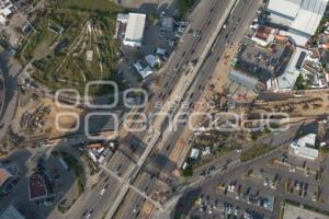 VIADUCTO ELEVADO . CICLOVÍA ATLIXCÁYOTL