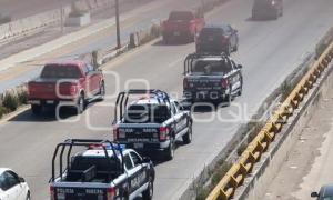 MOVILIZACIÓN POLICIACA . PERIFÉRICO