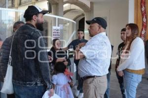 TLAXCALA . MANIFESTACIÓN POBLADORES CALPULALPAN