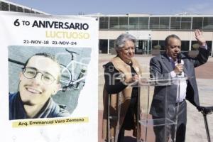 HOMENAJE LUCTUOSO . EMMANUEL VARA ZENTENO