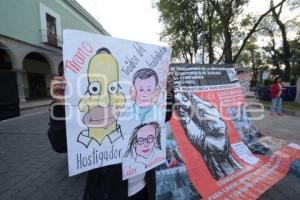 TLAXCALA . MANIFESTACIÓN BASES MAGISTERIALES