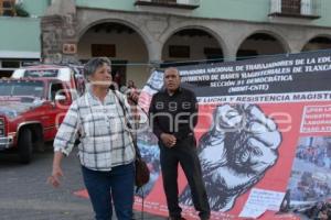 TLAXCALA . MANIFESTACIÓN BASES MAGISTERIALES