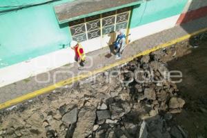 TLAXCALA . TRABAJOS DE PAVIMENTACIÓN