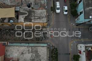 TLAXCALA . TRABAJOS DE PAVIMENTACIÓN