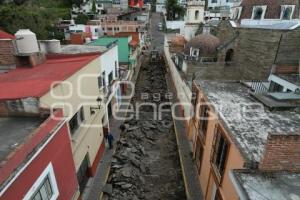 TLAXCALA . TRABAJOS DE PAVIMENTACIÓN