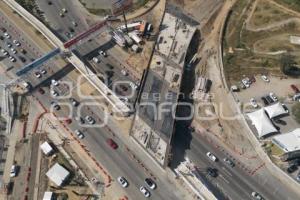 VIADUCTO ELEVADO . CICLOVÍA ATLIXCÁYOTL