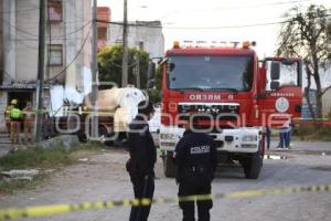 TLAXCALA . INCENDIO PIPA