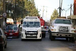 TLAXCALA . INCENDIO PIPA