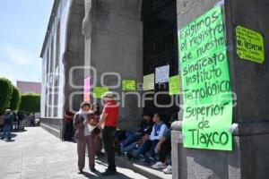 TLAXCALA . MANIFESTACIÓN POBLADORES DE TLAXCO