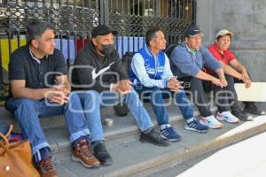 TLAXCALA . MANIFESTACIÓN POBLADORES DE TLAXCO