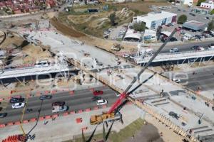 VIADUCTO ELEVADO . CICLOVÍA ATLIXCÁYOTL