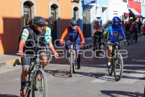 TLAXCALA . RODADA CICLISTA