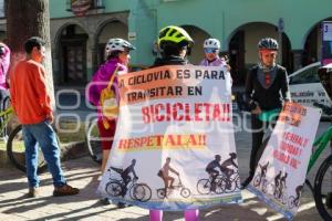 TLAXCALA . RODADA CICLISTA