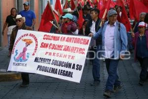 TLAXCALA . ANTORCHA CAMPESINA