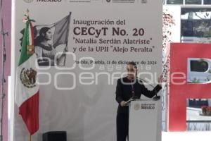 IPN . CECYT . INAUGURACIÓN