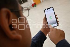 TLAXCALA . CAÍDA DE WHATSAPP