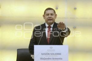 TOMA DE PROTESTA . ALEJANDRO ARMENTA