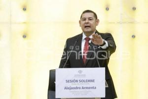 TOMA DE PROTESTA . ALEJANDRO ARMENTA