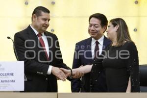 TOMA DE PROTESTA . ALEJANDRO ARMENTA