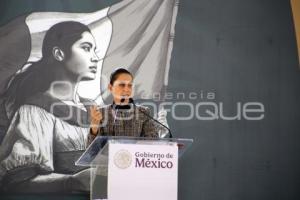 TLAXCALA . VISITA CLAUDIA SHEINBAUM