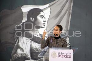 TLAXCALA . VISITA CLAUDIA SHEINBAUM