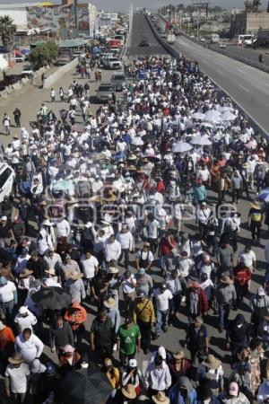 CENTRAL DE ABASTO . MANIFESTACIÓN