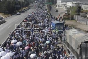 CENTRAL DE ABASTO . MANIFESTACIÓN