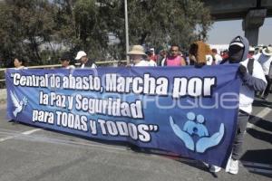 CENTRAL DE ABASTO . MANIFESTACIÓN