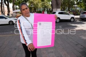 TLAXCALA . MANIFESTACIÓN WILIAM N